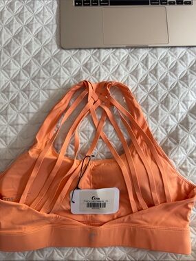 ZYIA Tangerine Cream Weave Bra XXL NWTB